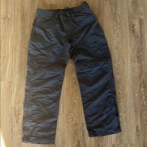 Men's Northface Black Hiking Pants